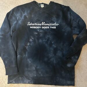 Sebastian maniscalco Nobody Does This tour sweatshirt crewneck medium